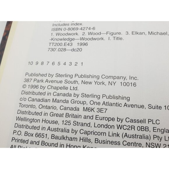 Reading The Wood By Michael Elkan Techniques & Projects From A Master Woodworker - Picture 3 of 8